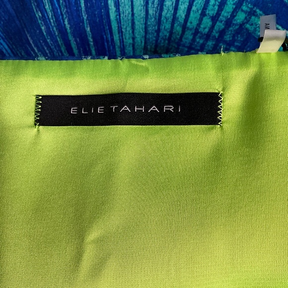 NWT Elie Tahari Vibrant Pickleball Mini Skirt Athletic Golf Travel Blue Green 8 - Picture 9 of 9